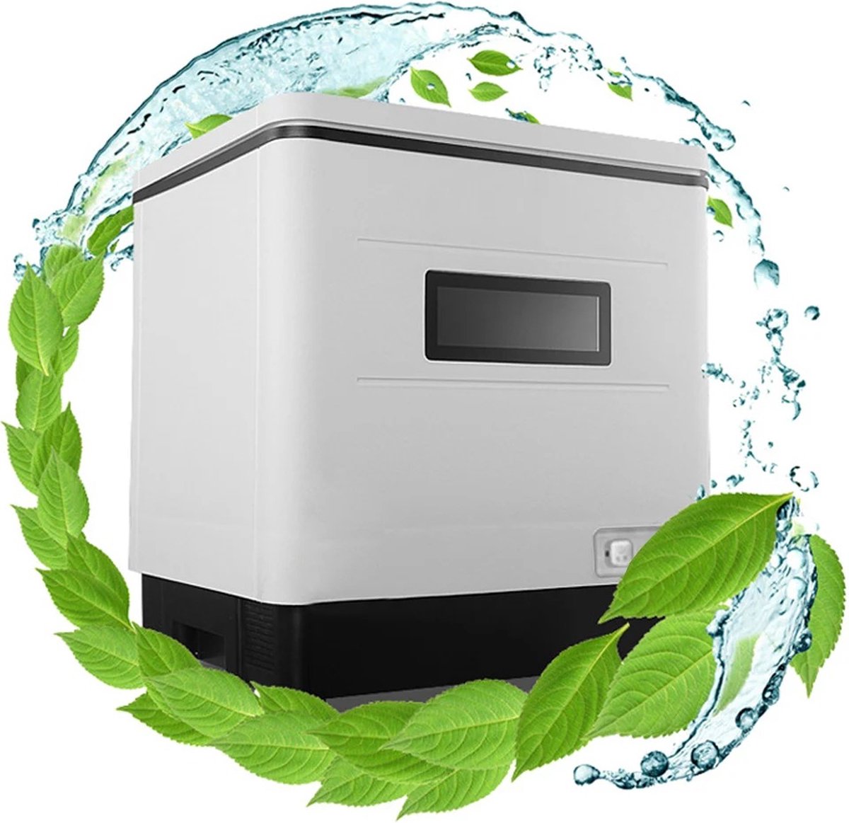 Mini vaatwasser - Kleine vaatwasser - Smalle vaatwasser - Camping vaatwasser - Mini afwasmachine - Caravan - Camper- Camping vaatwasser - 13,6 kg - 420 x 380 x 460 mm