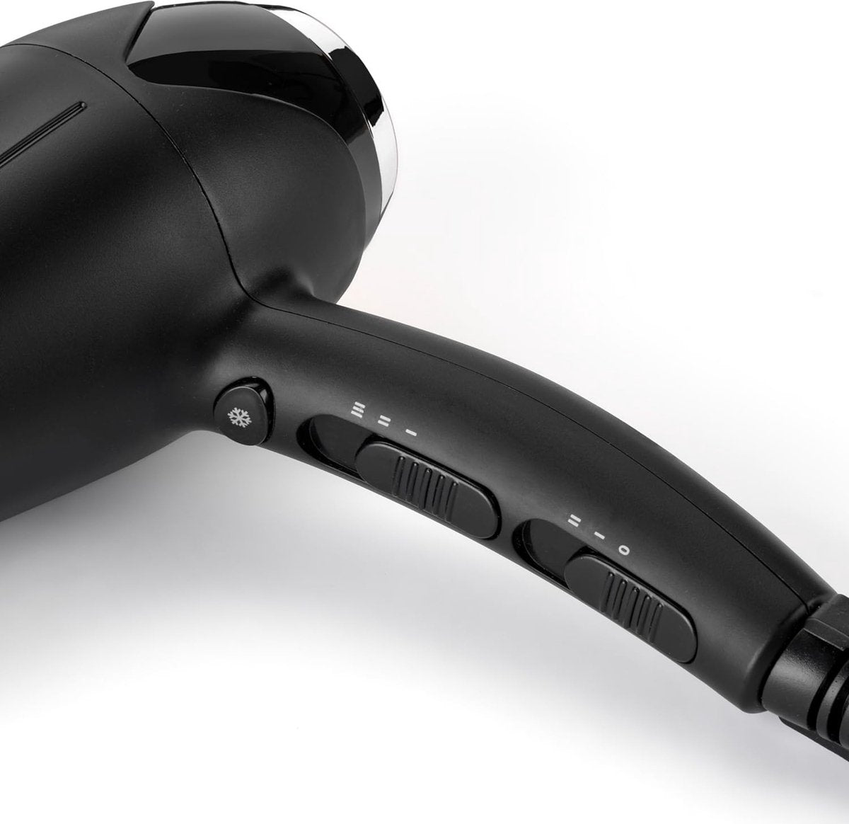 Turbo Smooth 2200 föhn met diffuser, ionische anti-frizz functie en keramische technologie