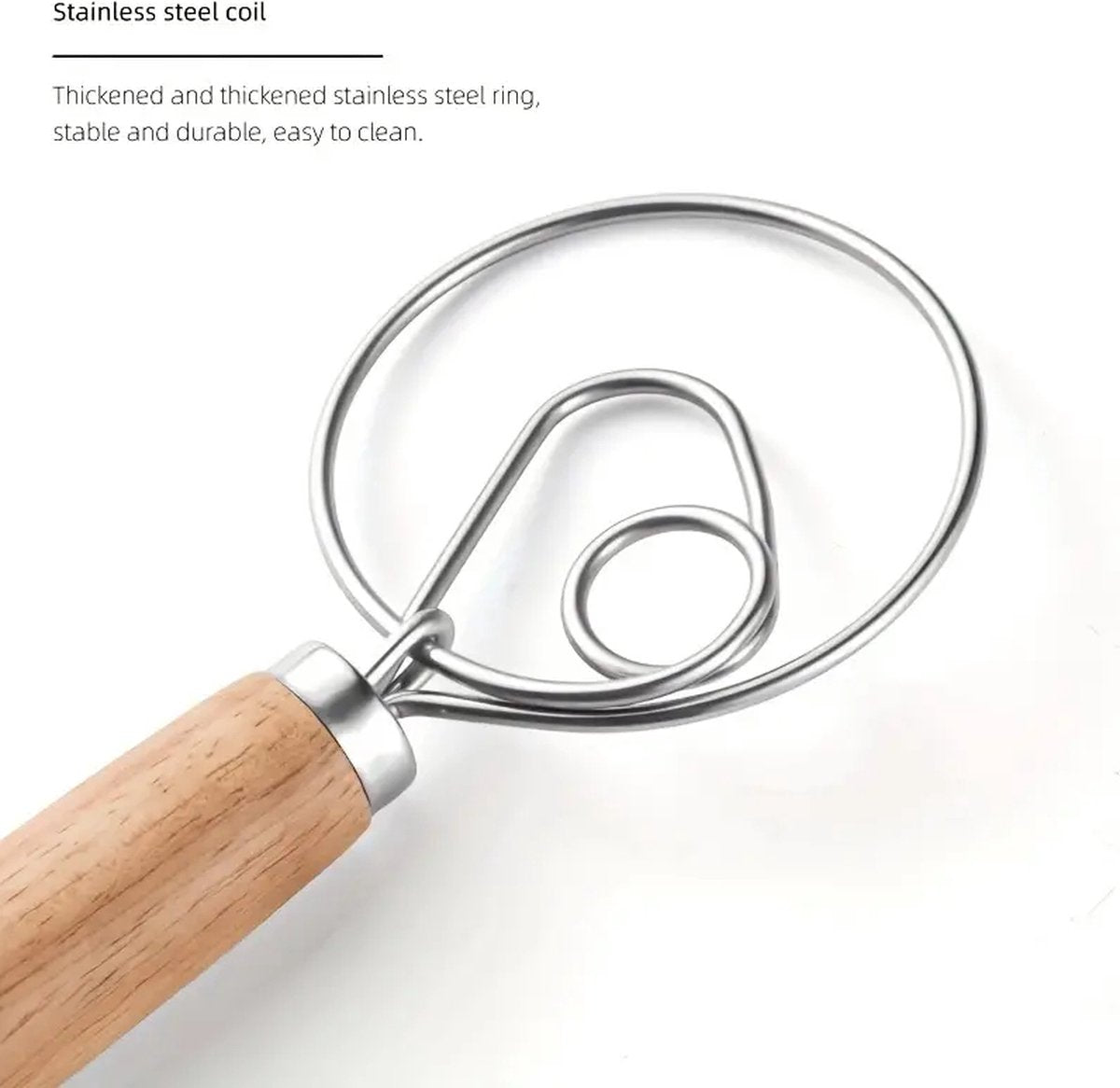 Sourdough bread baking starter set - 7 pieces - baking mat lame knife - dough scraper - proofing basket - dough knife - banneton - bread knife - small proofing basket for baking bread - round - dough couche