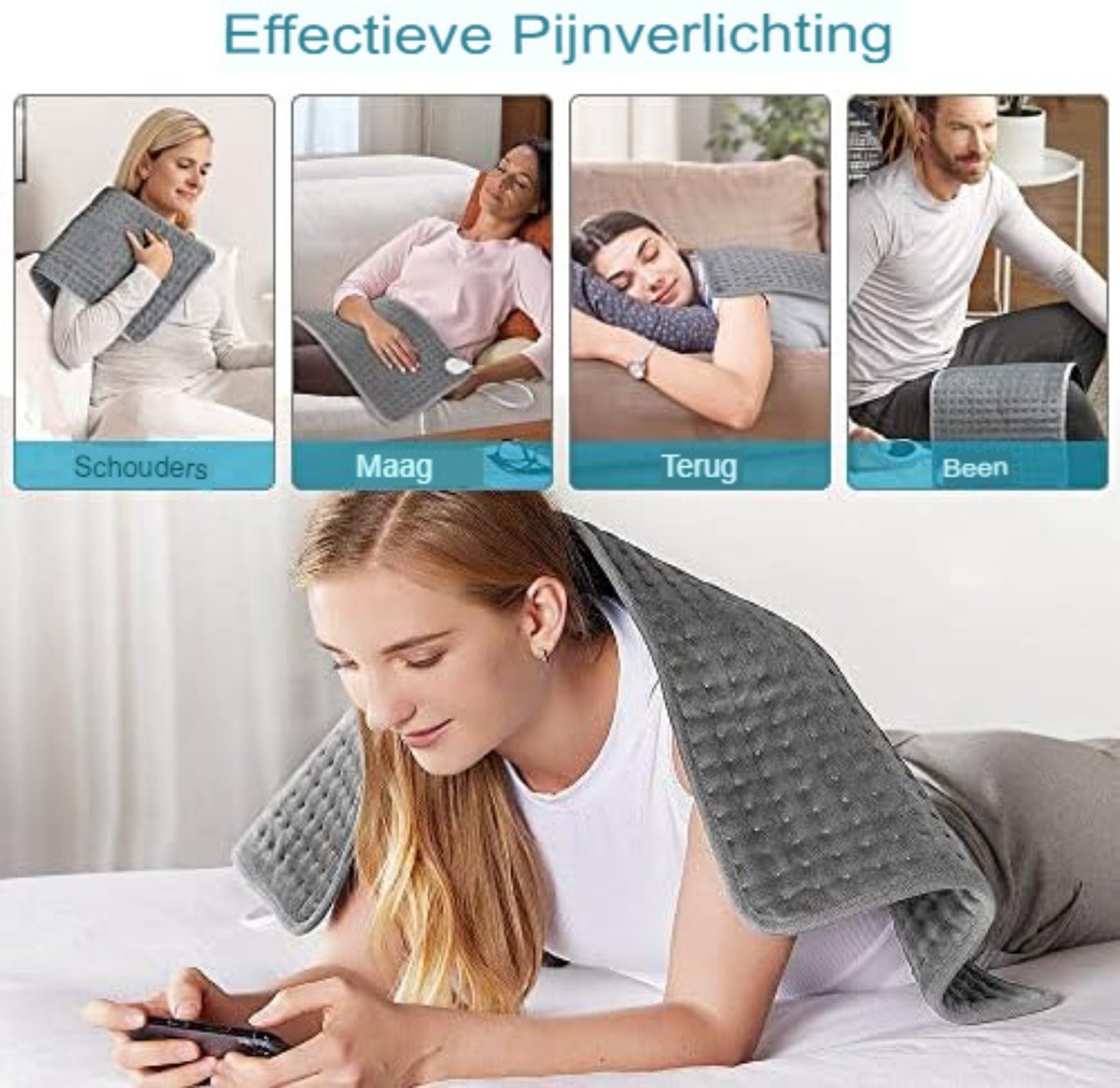 Wireless Heated Blanket - Heated Blanket - Wireless Heated Blanket