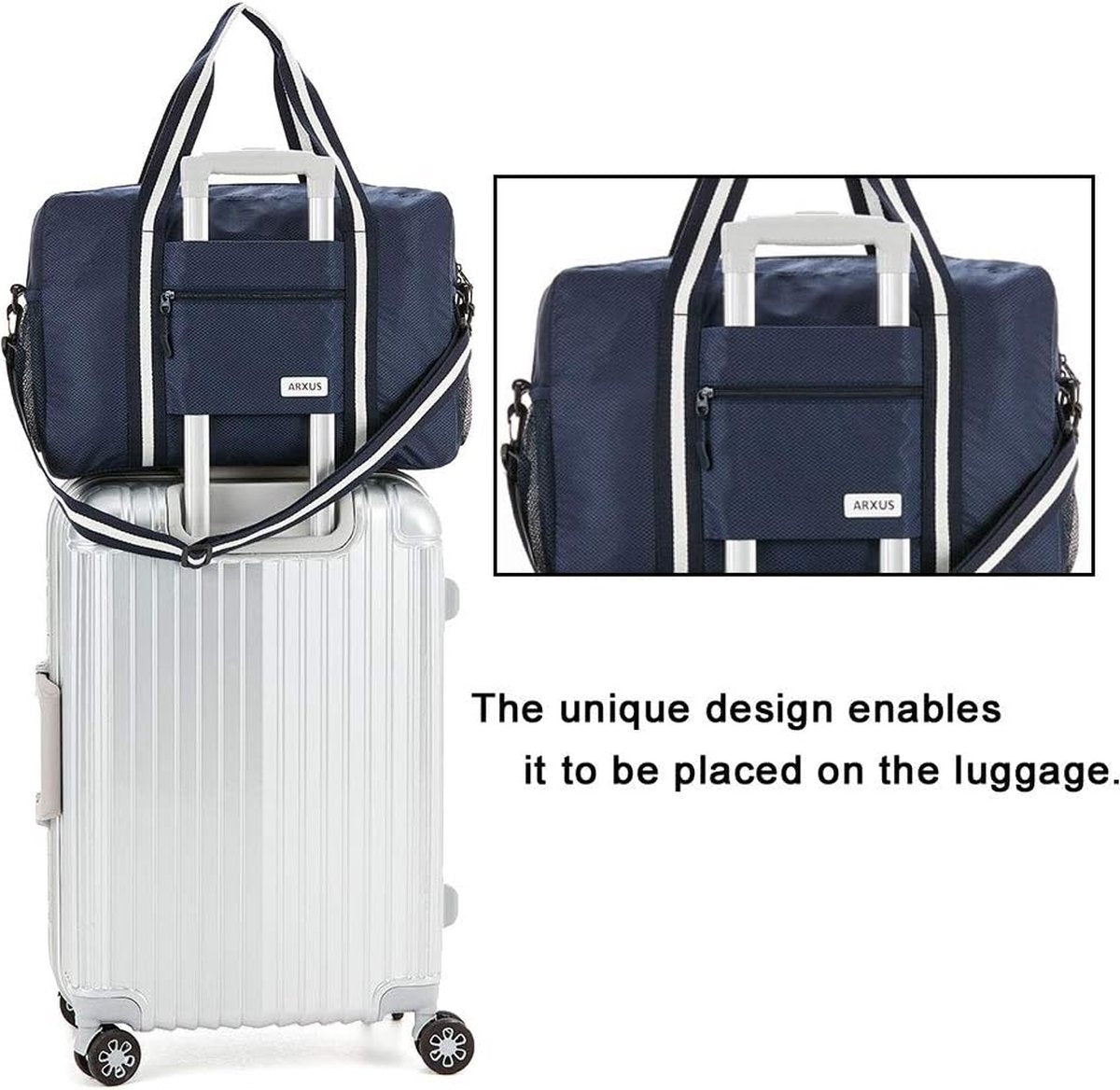 Reizen Lichtgewicht Waterdichte Opvouwbare Opbergtas Duffle Tote Bag