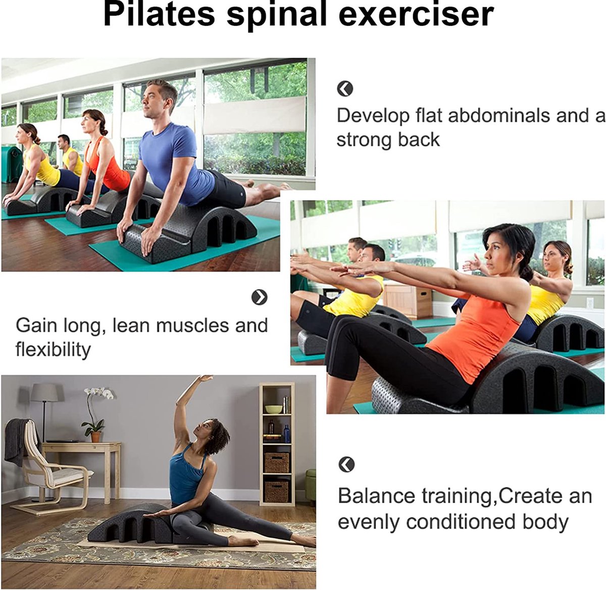 Pilates Arc - Wervelkolomcorrector - Balanced Body - Balansbord - Yoga