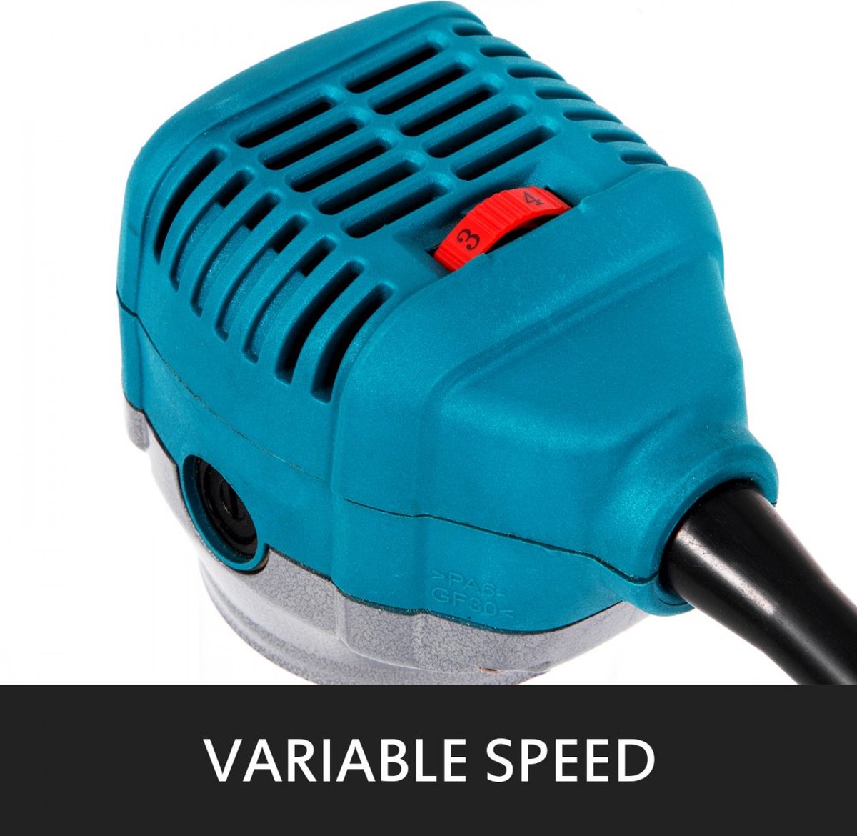 Router 710 W Compacte bovenfrees met vaste basis Invallende basis Afzonderlijke basis