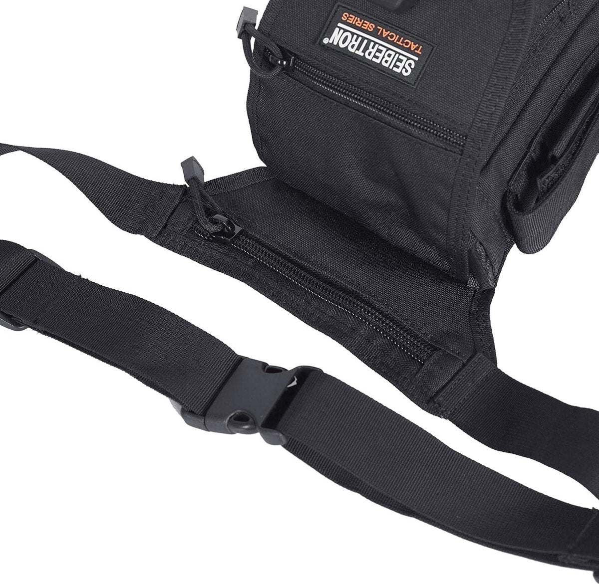 Waterdichte Airsoft Tactische Beenplaat Utility Pouch Tas - Type B Cross Over Been Rig - Outdoor Fietsen Wandelen Heup/Dij Tas - Seibertron Vriendelijke Wandeltas