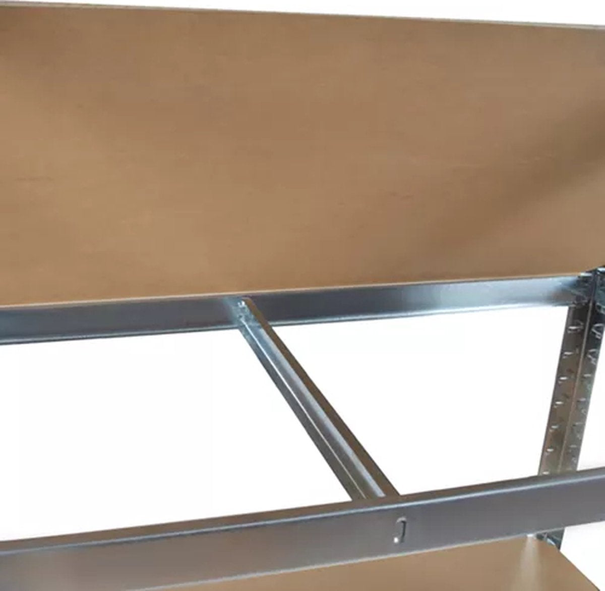 Stevige Stellingkasten - 220 cm hoge stellingkast metaal - Opbergrek - Magazijnstelling - Stelling met legplanken - Zware stellingkast - Opbergrek met planken - Stalen stellingkast Grote stellingkast - Opslag stelling - Opbergrekken - 220x100x45 cm