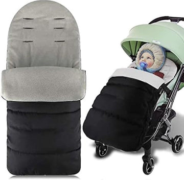 Winter voetenzak kinderwagen, universele voetenzak voor baby's, zachte babywinterzak, deken voor kinderwagen, jogger, buggy, kinderbed, waterafstotende outdoor beendeken