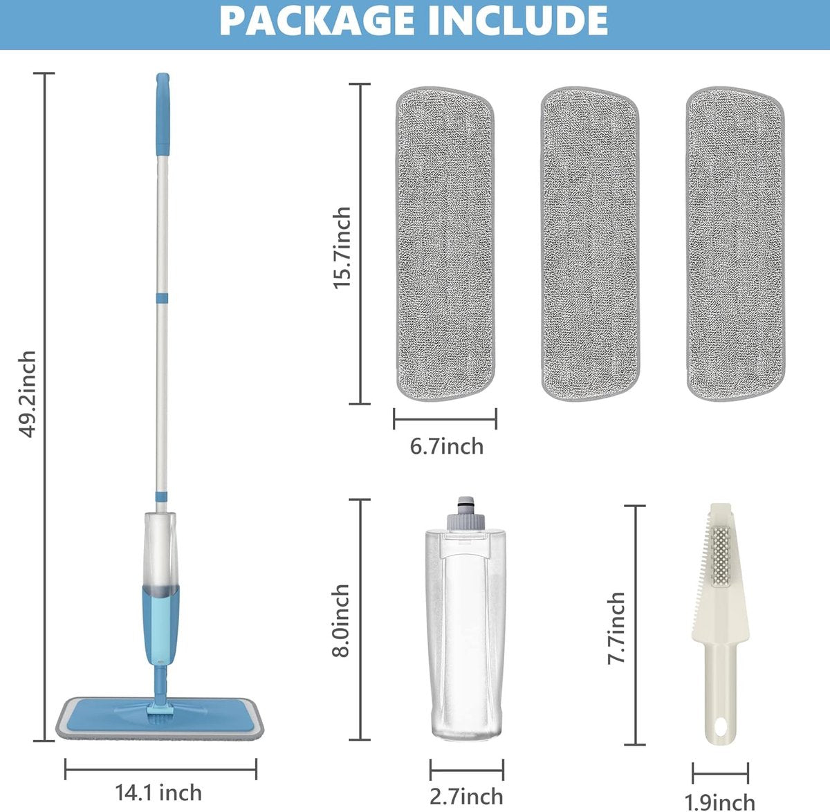 Electric Mop - Electric Mop Floor Cleaner - Electric Mop - Mop Device