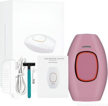 IPL ontharingsapparaat - Laser ontharing - Laser en lichtontharing - Inclusief GRATIS beschermbril - Roze