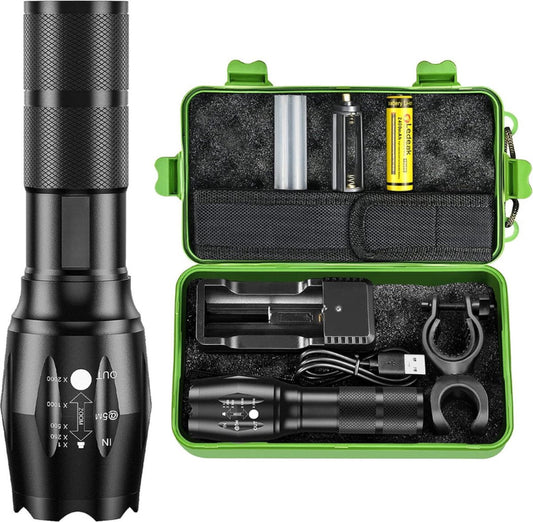 Military Flashlight - Flashlight - Emergency Light - Emergency Kit - Disaster Flashlight
