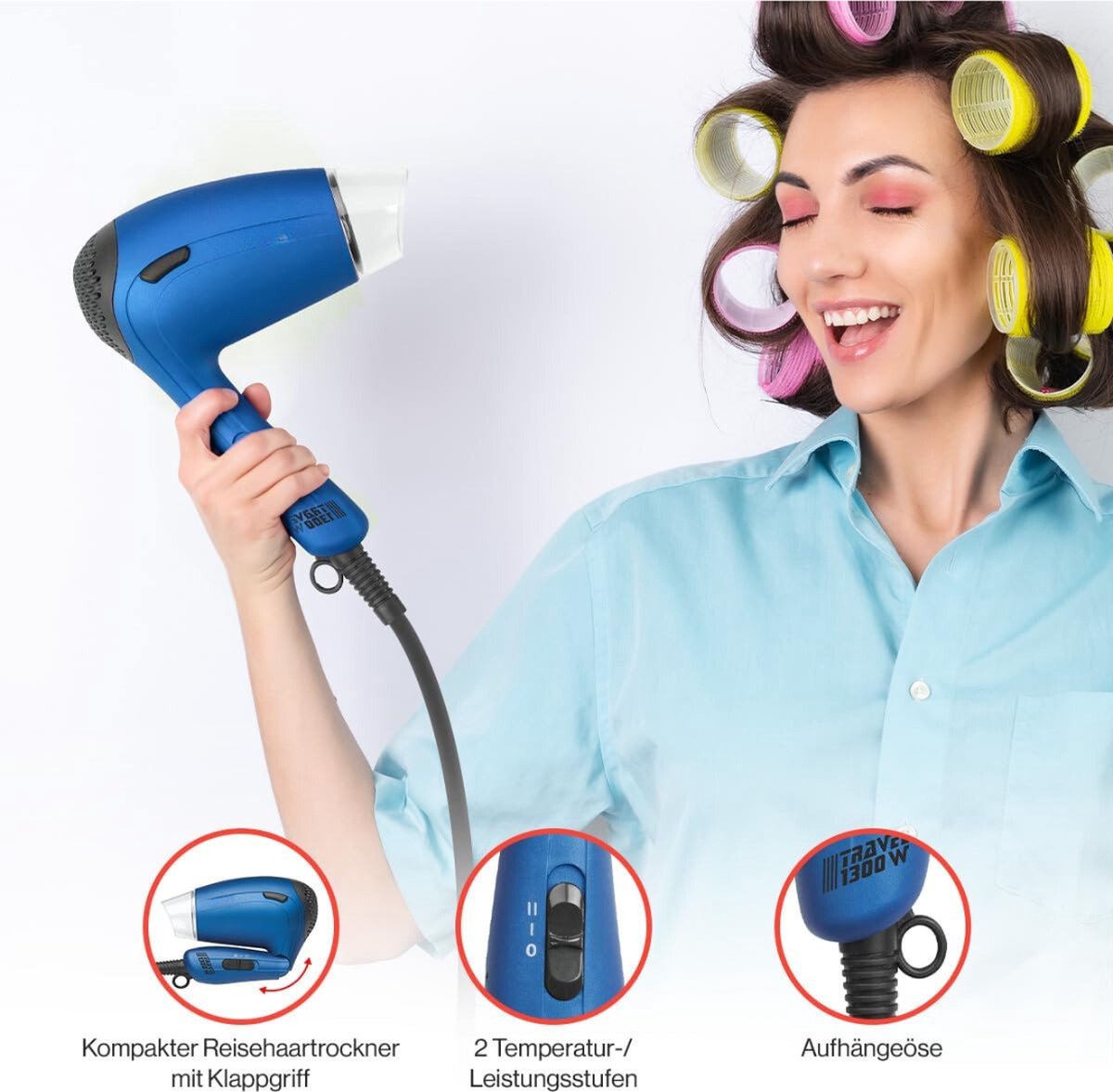 Föhn - Föhn met diffuser - Haardroger - Föhn met diffuser voor krullen - Föhn krullen - Föhn met diffuser voor krullen