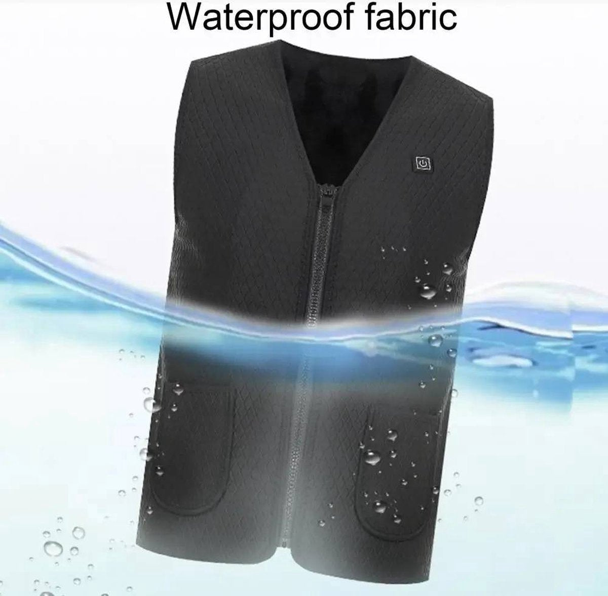 Xerolax Verwarmde Bodywarmer - Heated Vest - Elektrische Bodywarmer - Jas - Oplaadbaar - Unisex - Maat M - 3 Standen