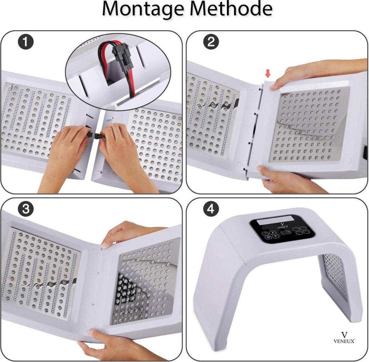 VENEUX® LED Masker - Skin Rejuvenation Device - Face Mask - Skincare