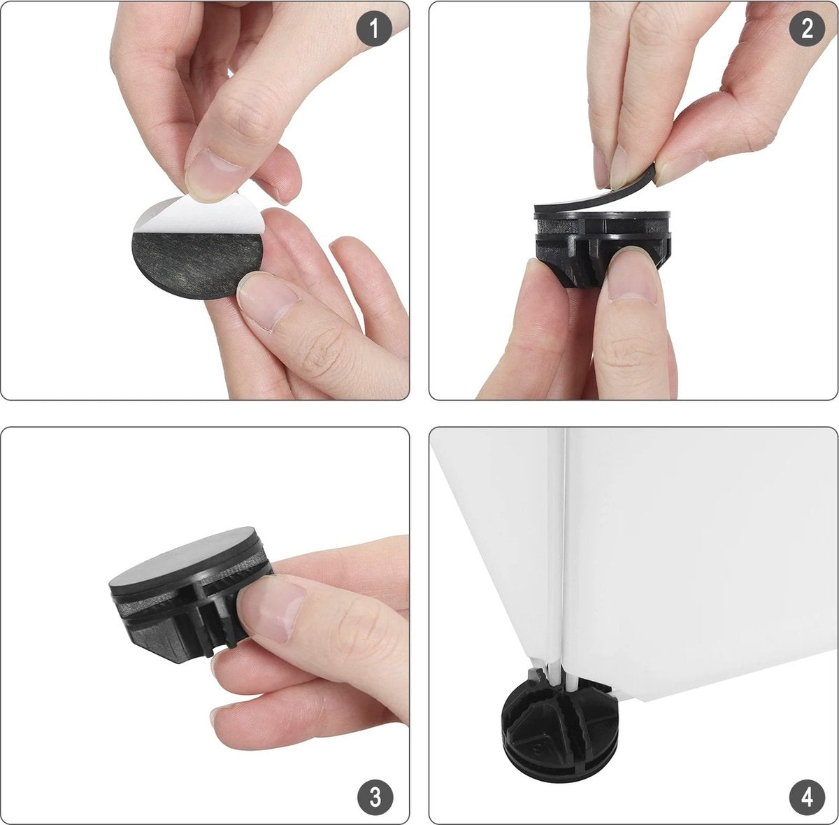 Eszenzics™ modulaire dierenren - Opvouwbaar - Flexibel ontwerp - Solide kunststof wit - Extra verdieping - Voor konijn, cavia, hamster, knaagdier, hond enz. - Dierenkooi