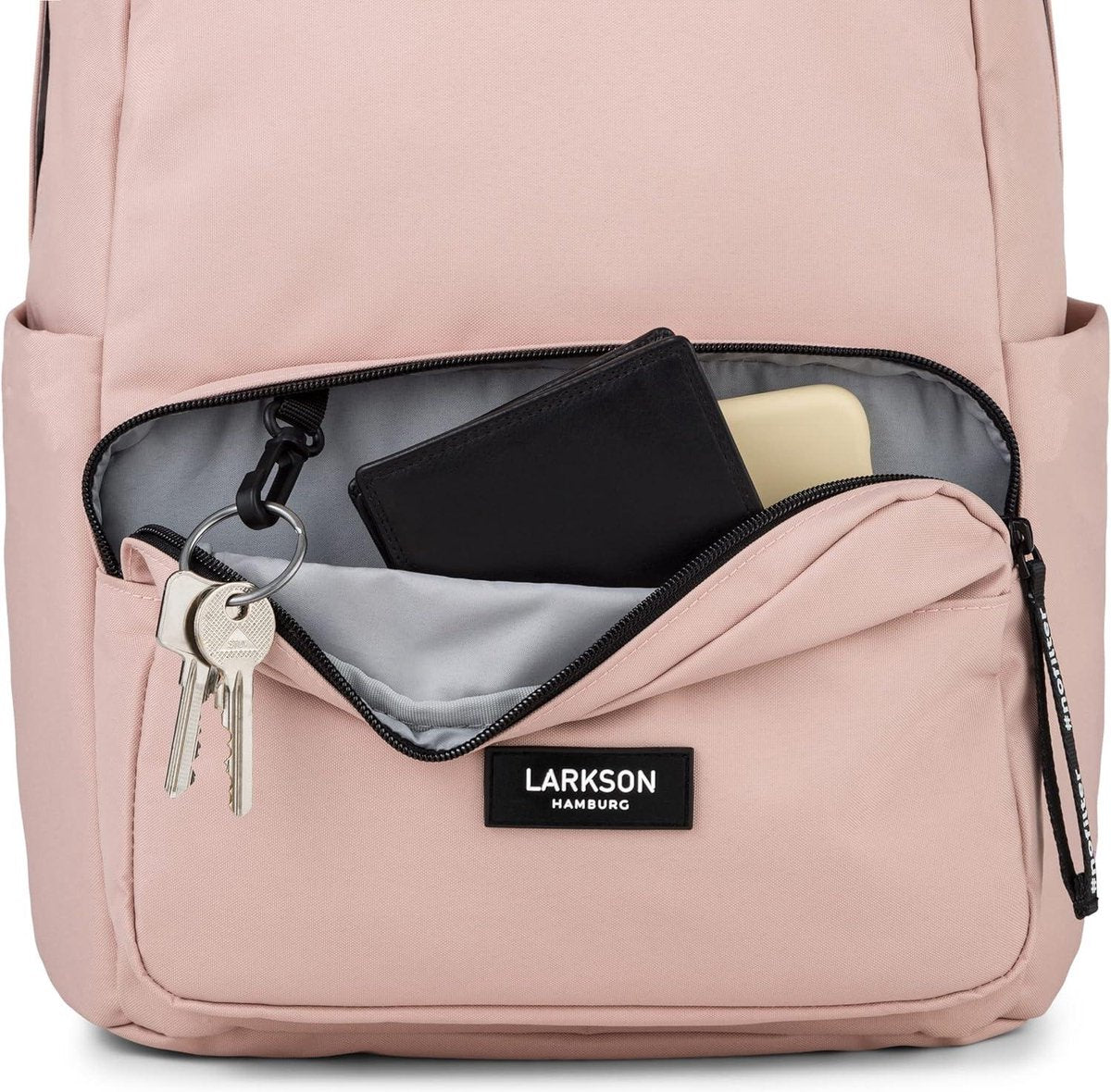 Schoolrugzak voor meisjes, jongens en tieners - 16 inch laptopvak van gerecycled PET waterafstotend roze Eén maat damesrugzak
