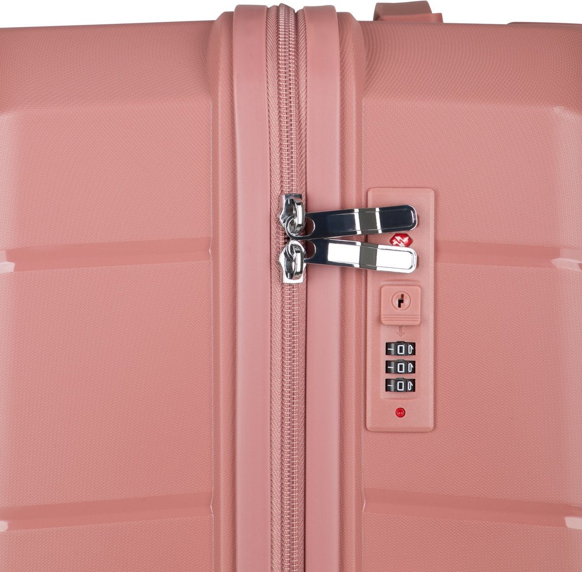 Traveller L-Serie Reiskoffer 28' - 93L - 75x49x30 cm - Lichtgewicht Harde Koffer - Roze - Met Ingebouwd TSA Slot - Voor Lange Vakanties