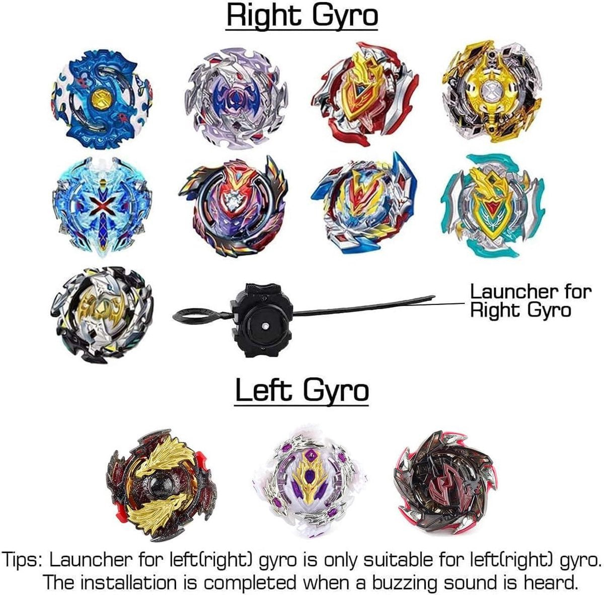Beyblade Burst Blade Battle set voor kinderen - Burst-tol met launchers - Arena Combat Game - Stijl 002 - Vanaf 6 jaar