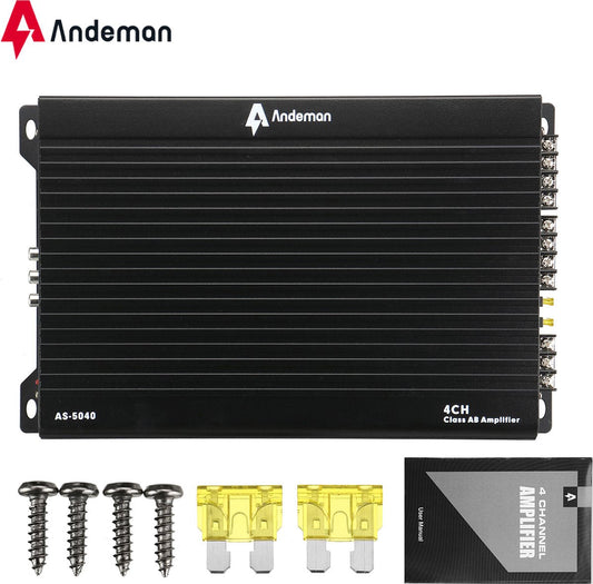 Andeman AS-5040 Car Amplifier 4-channel stereo amplifier