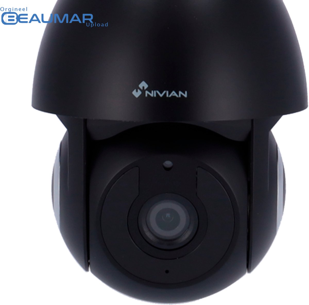 Nivian IPC 0S2-Black beveiligingscamera draadloos buiten - wifi smart - tracking - draai- en kantelbaar - 2K - 3 megapixel - camera beveiliging draadloos wifi - 3 jaar garantie