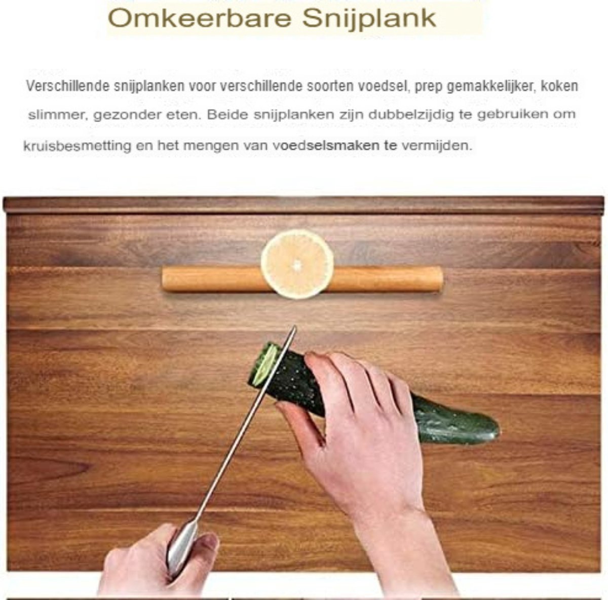 Butcher block - Wooden butcher block - Butcher block Butler - Beechwood butcher block