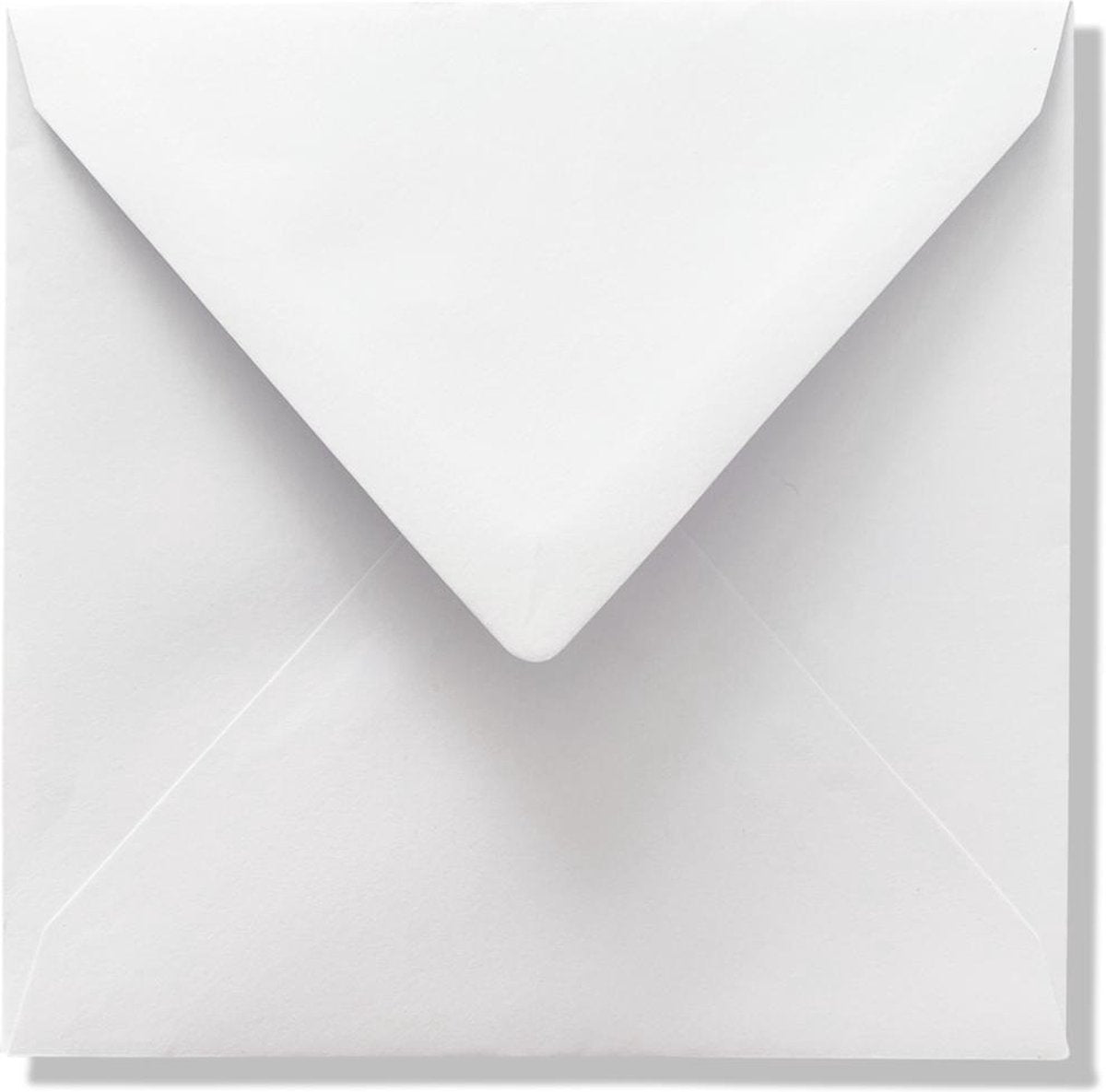 Cards & Crafts Luxe Vierkante enveloppen - 500 stuks - Wit - 14x14 - 120g/m² vierkant