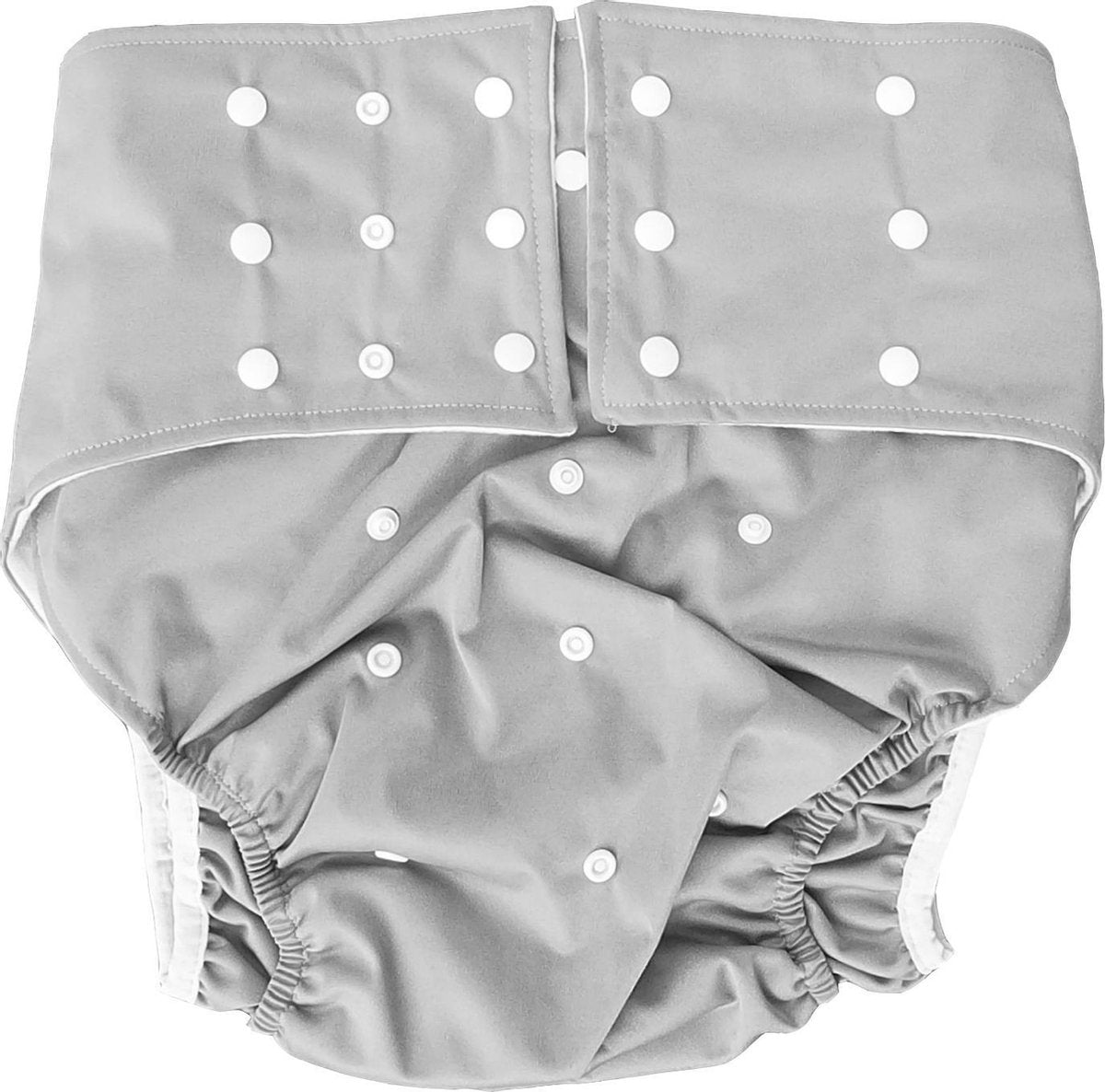 Washable adult incontinence diaper with XL insert - adjustable for different sizes