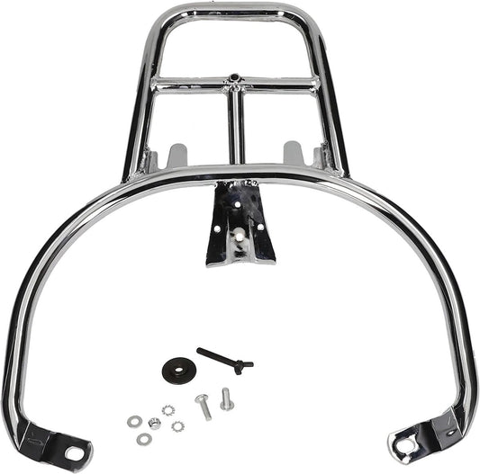 Rear carrier top case for Vespa Primavera, Sprint chrome
