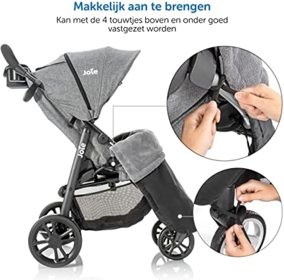 Luxe Kinderwagendeken - Alternatief voor Voetenzak - Universeel voor Wandelwagen, Kinderwagen en Buggy - Waterafstotende 4-seizoenen Fleece Deken - met Draagtas
