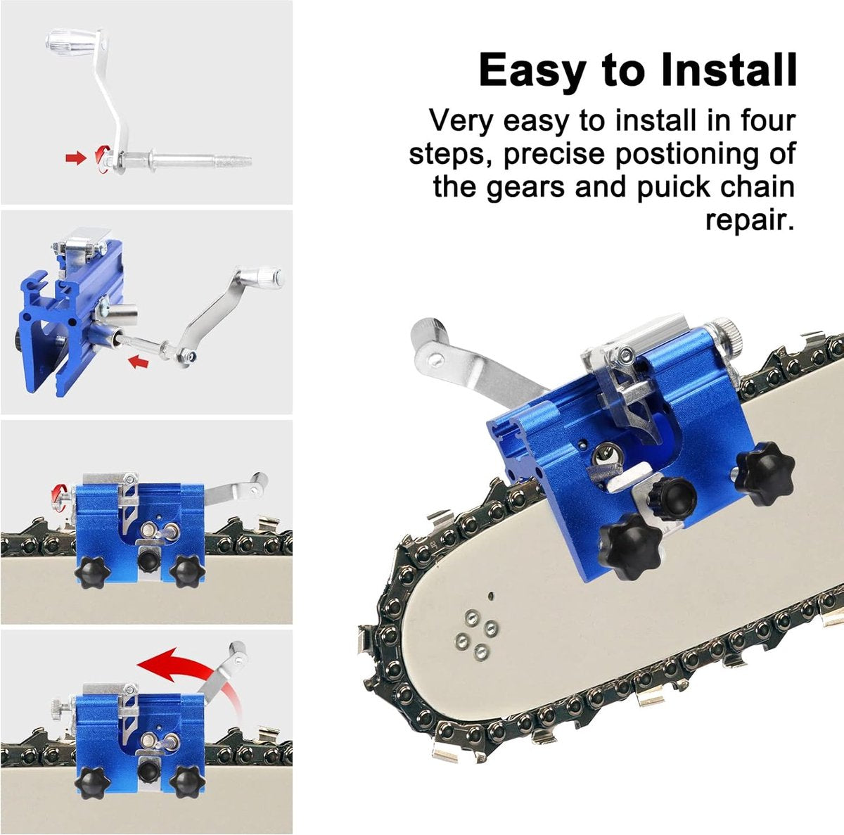 Chain Saw Sharpener - Chain Saw Sharpener - Chain Saw Sharpening - Chain Sharpener - Chain Sharpening Set - Chain Saw Sharpening Set - Sharpening for Chain Saws