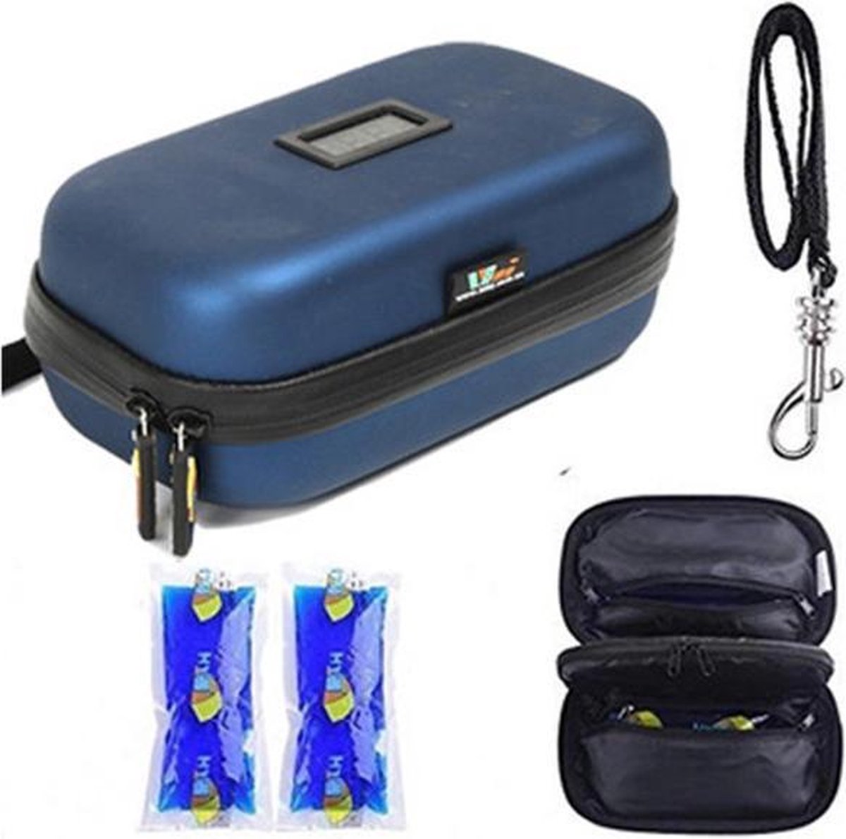 XSPLASH | Insuline Koeltas | Koeltas | Diabetestas | Reis etui | Medische Koeltas | ICE tas | Toilettas | Reisaccessoires