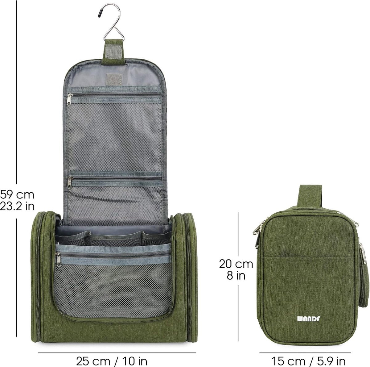 Militaire rugzak "Hoofddeksel" 28L | Het origineel - Extra waterafstotend | Tactical Daypack - Ook perfect als outdoorrugzak | Duitse legerrugzak | Survival rugzak
