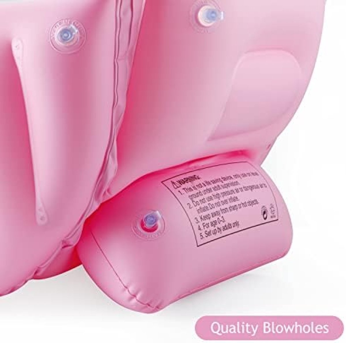 Inflatable baby bathtub, portable travel baby bath tub for infants, toddler bath with air pump, foldable non-slip shower tray, mini air swimming pool for newborns