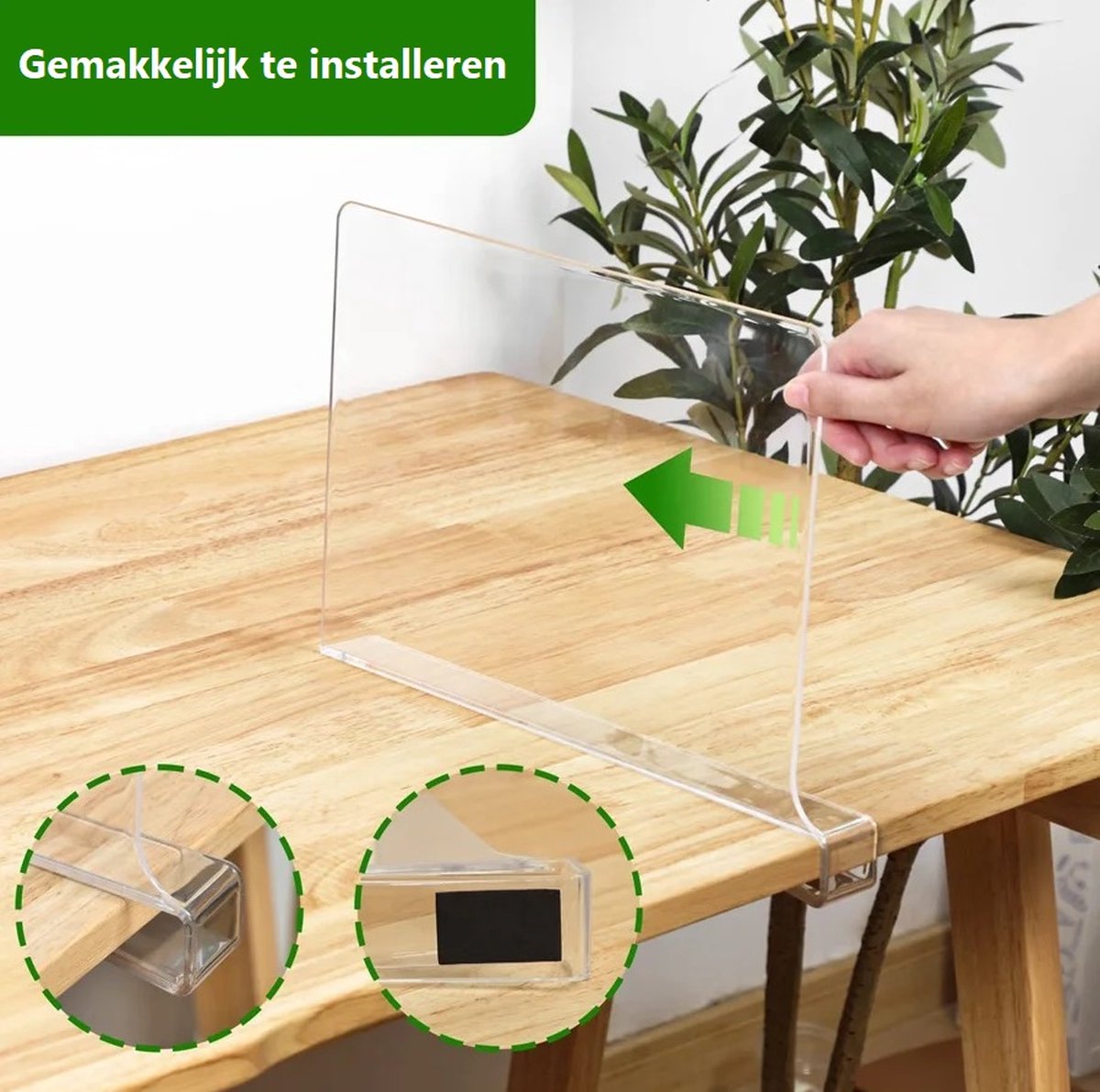 Shelf Divider - 12 Pieces - Transparent - Acrylic - Wardrobe Organizer - Shelf Organizer - Book Stand - Shelf Divider