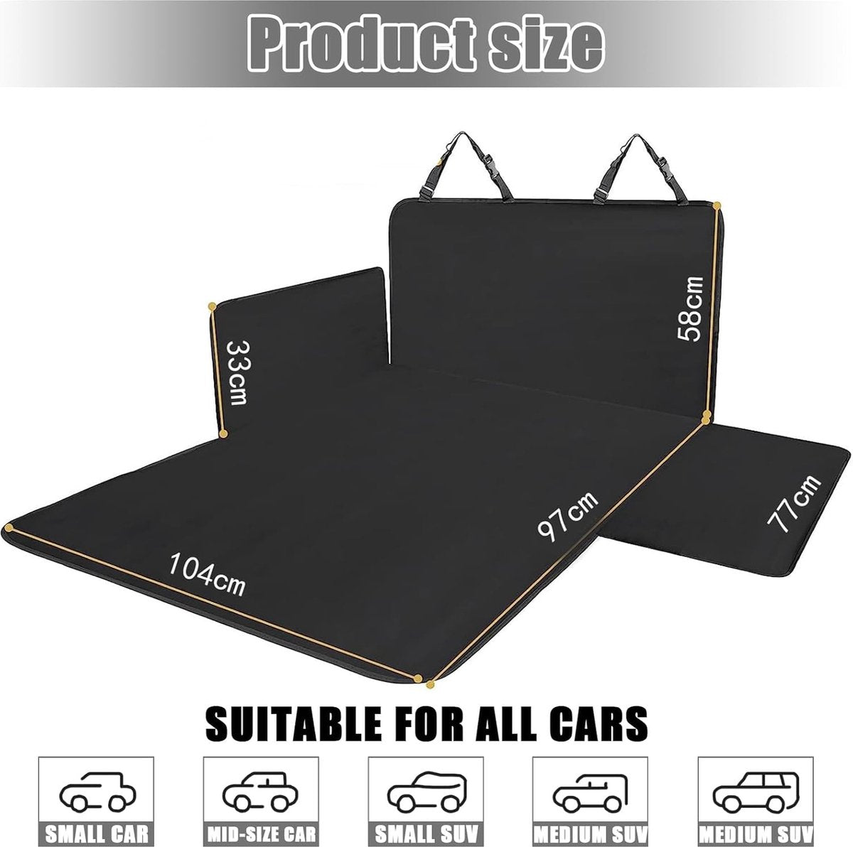 Car Boot Dog Blanket - Car Dog Blanket - Car Dog Cover - Car Boot Dog Cover - Boot Protection