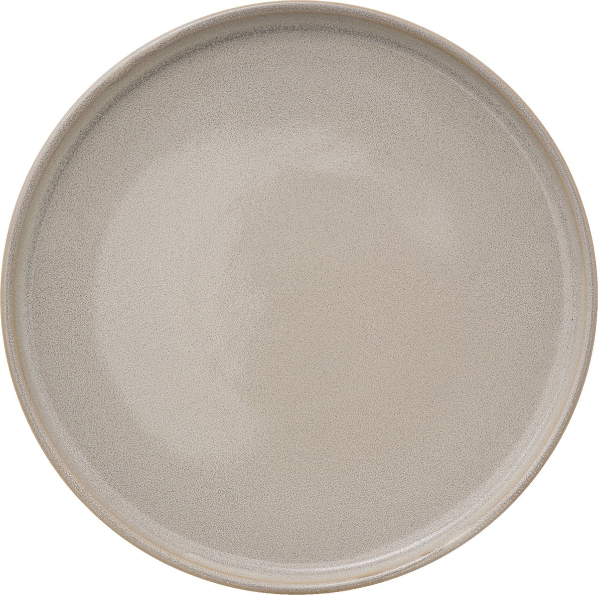 Dinner plates Terre - set of 6 Glazed Ceramic 27 cm - Beige