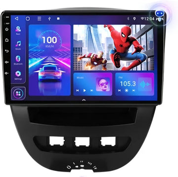 Citroen C1 / Toyota Aygo / Peugeot 107 | 2005 - 2014 | 1GB & 16GB | Autoradio met Navigatie | Radio scherm | 2005 2006 2007 2008 2009 2010 2011 2012 2013 2014