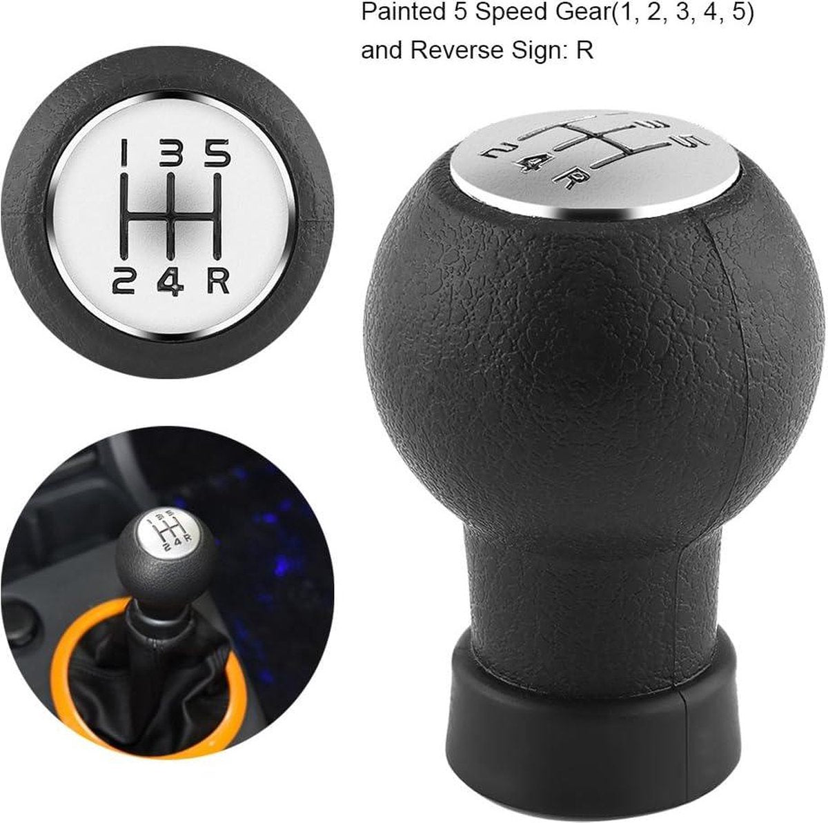 5-Speed Gear Stick Manual Shift Knob - Suzuki Swift SX4 2005-2010 - Universal - Replacement Parts