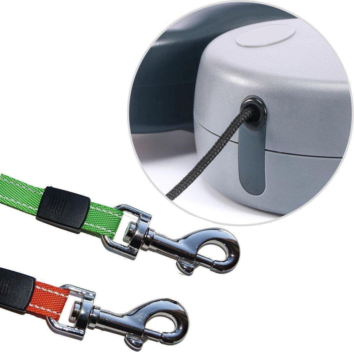 Dual Dog Leash For Two Dogs - Grey - Up to 22 kg (per dog) - 300 cm