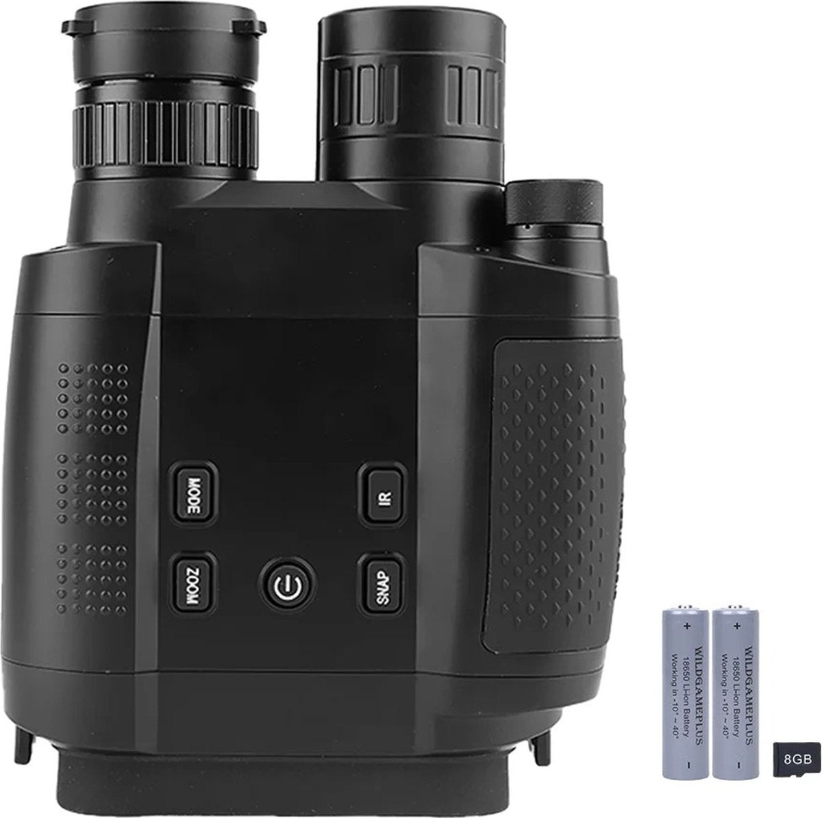 Night Vision Goggles With Infrared - Luxury Binoculars With Night Vision Day & Night - Night Vision Goggles Glasses + SD Card - Night Vision - Black