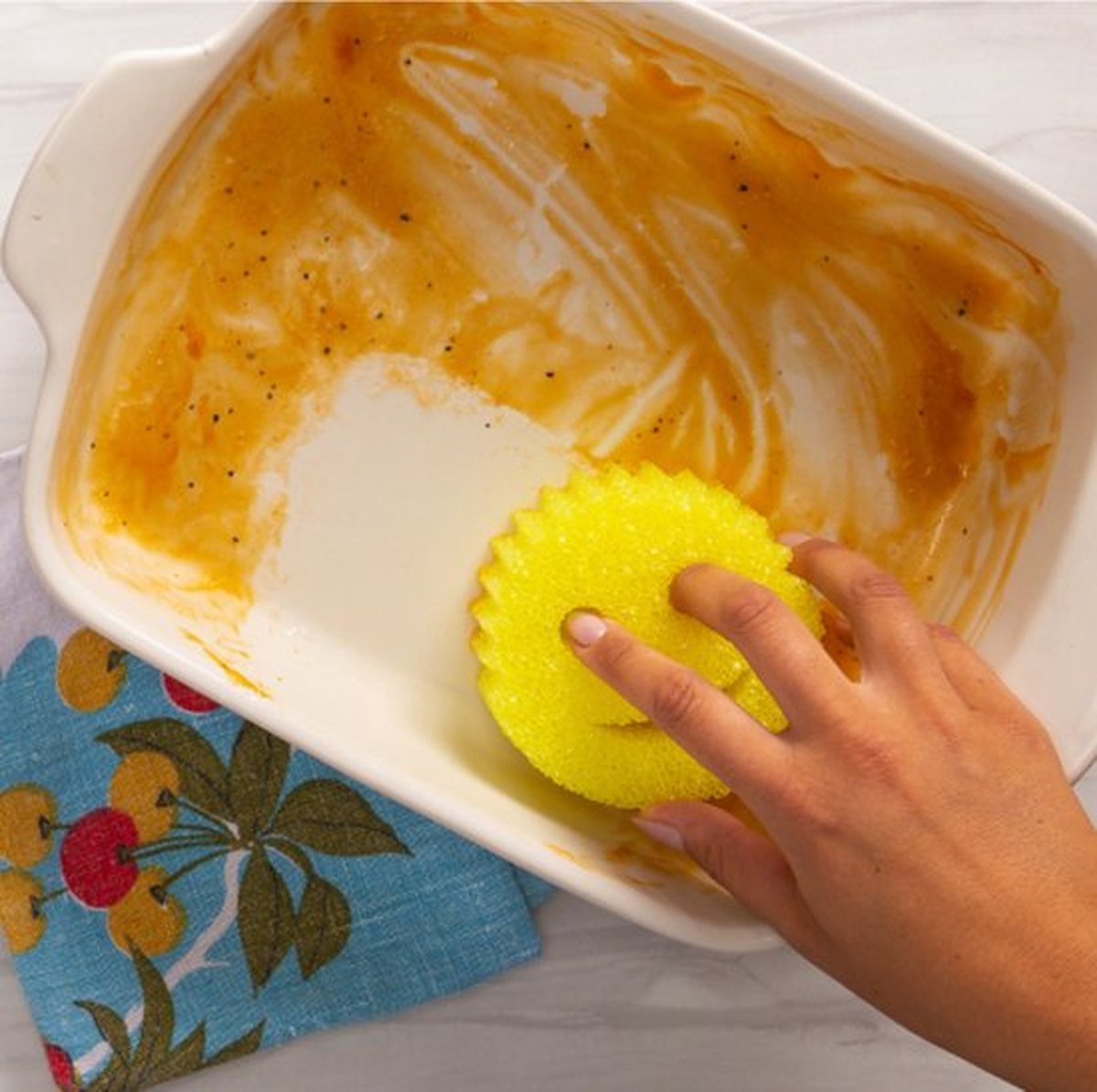 Scrub Daddy Cleaning Set with Dish Soap - Cleaning Trio - Wonder Sponge