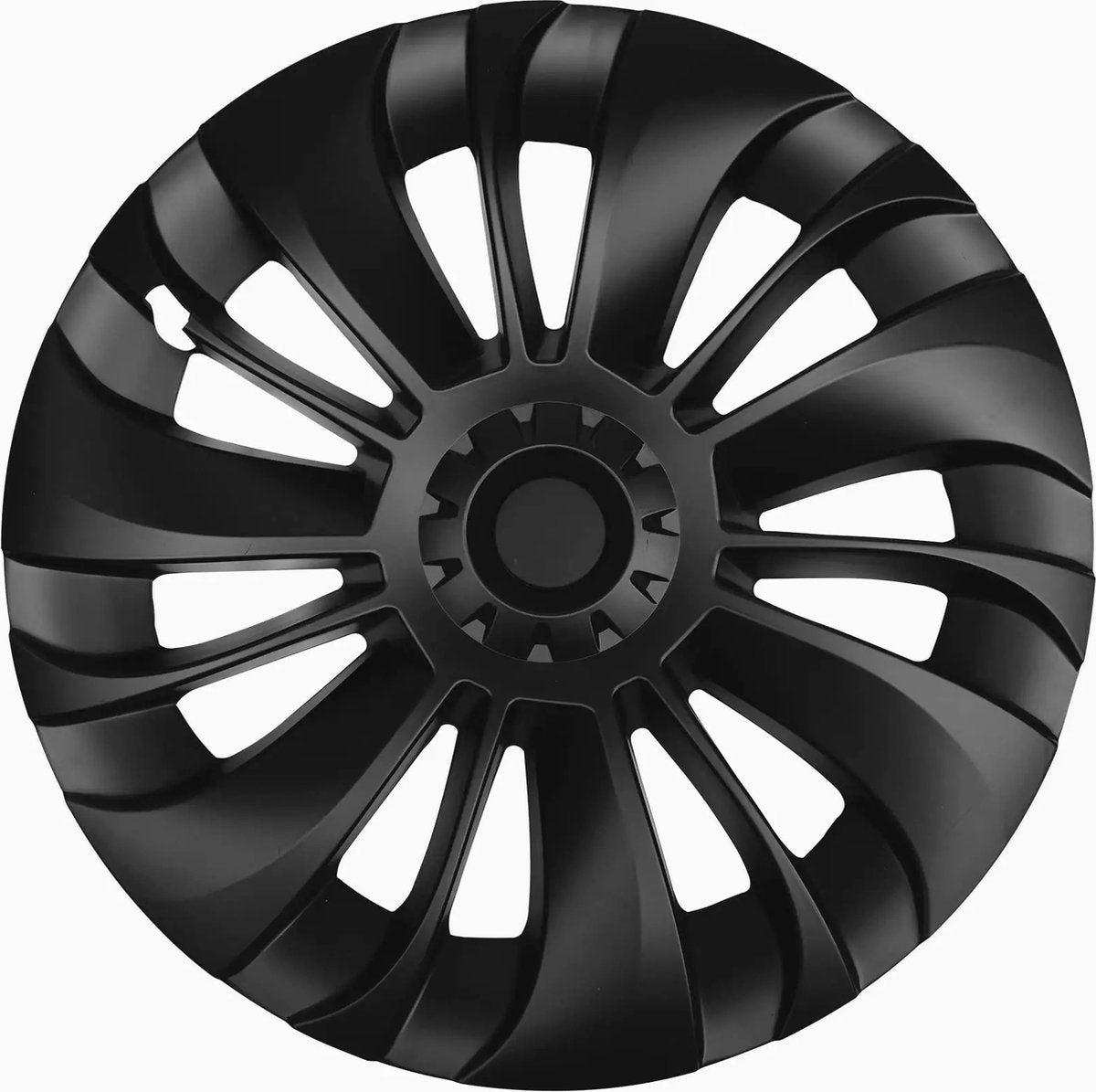 MHDW - Wieldoppen Geschikt voor Tesla Model Y Zwarte Performance Turbine wieldoppen set - Sportieve upgrade voor 19 inch Gemini velgen - Auto Exterieur Accessoires Nederland en België