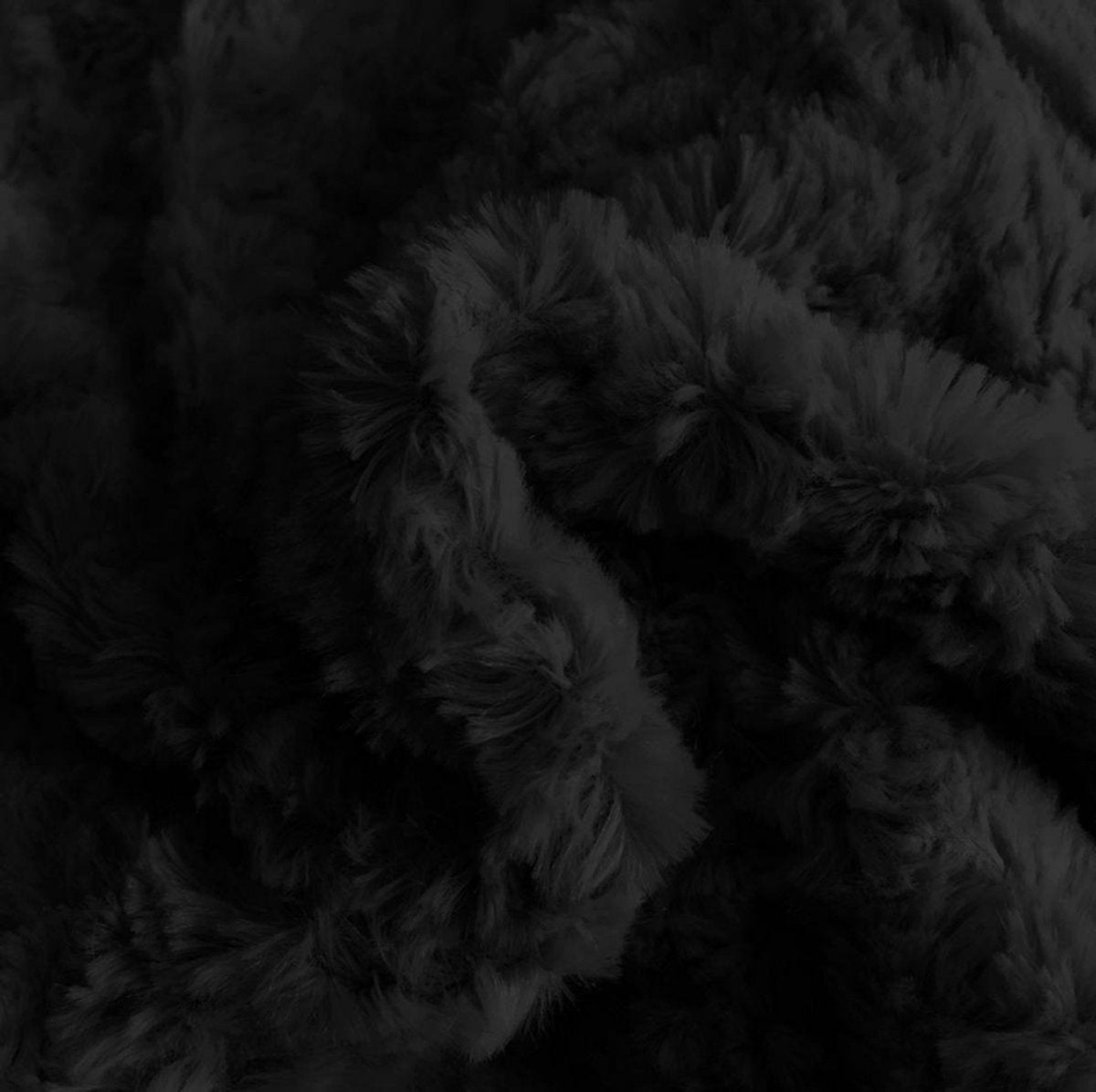 Size 86 Faux fur coat Teddy coat Black Children's coat soft baby and child jacket