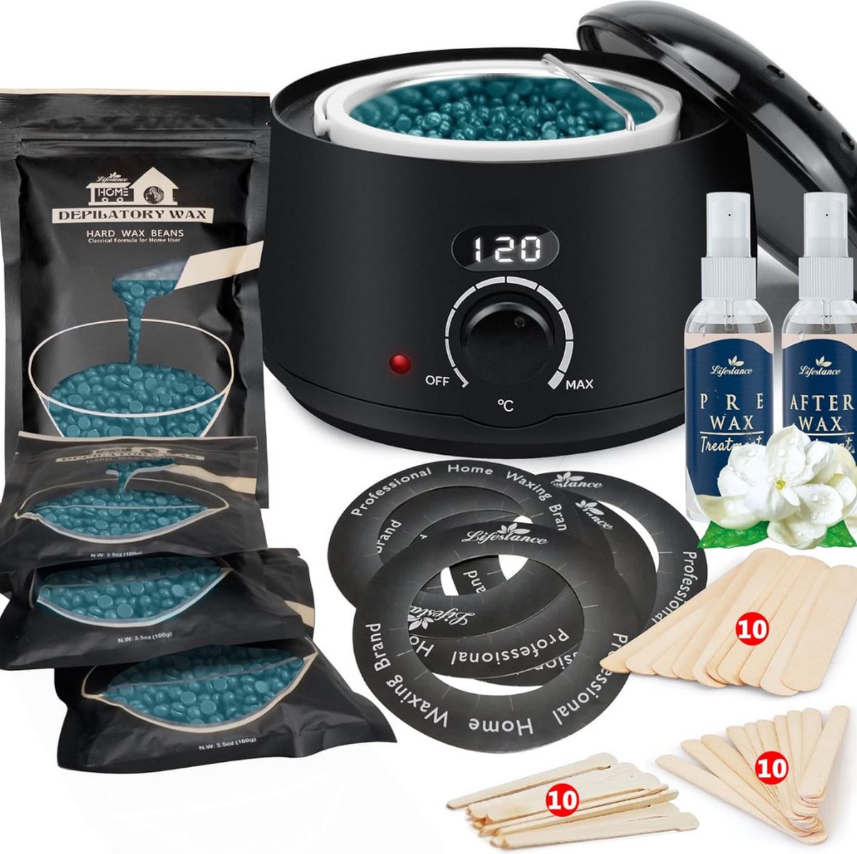 Waxapparaat - Wax Heater - Wax Verwarmer - Lippen, Bikinilijn, Gezicht, Wenkbrauwen, Lichaam - 5 Jaar Garantie