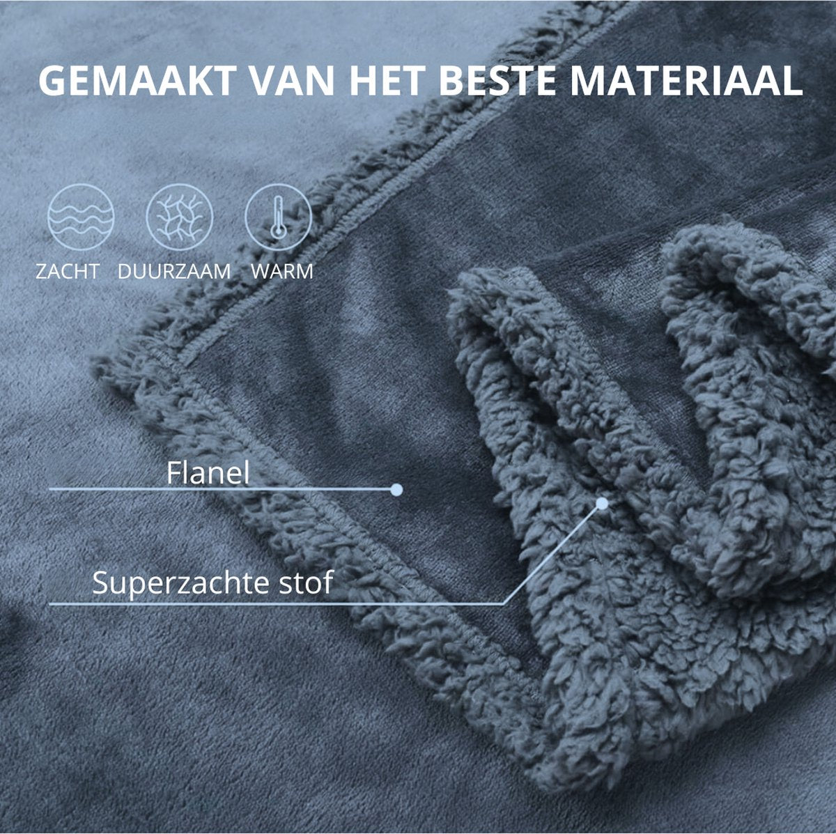 Love Blanket - Waterproof deken - Voor intimiteit - 145x165CM