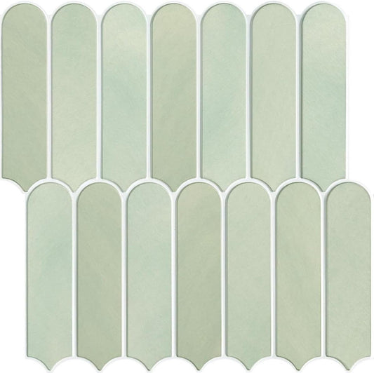 Self-adhesive 3D tile stickers - Peel and stick - Wall tiles 30 x 30 cm - Tile stickers for kitchen - Bedroom - Accent wall decoration - 10 pieces. Self-adhesive tiles