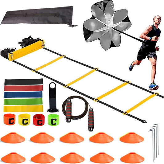 Voetbal Trainingsmateriaal - Voetbal Trainingsset - Voetbal Trainer - Voetbal Spullen - Voetbal Training Artikelen - Verbeter jouw voetbalskills!