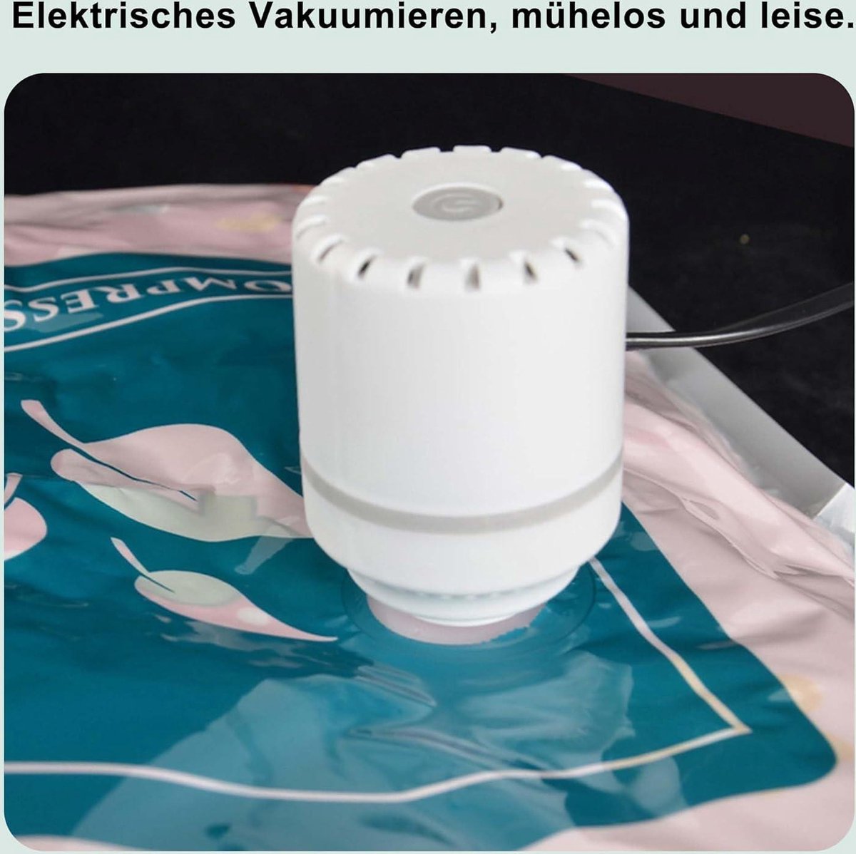 Vacuümzakken voor kleding - set van 8 stuks - elektrische vacuümpomp - dekbedden - matrassen - dekens - kussens - beddengoed - reizen - verhuizen vacuüm opbergzak jumbovacuum opbergzak jumbo