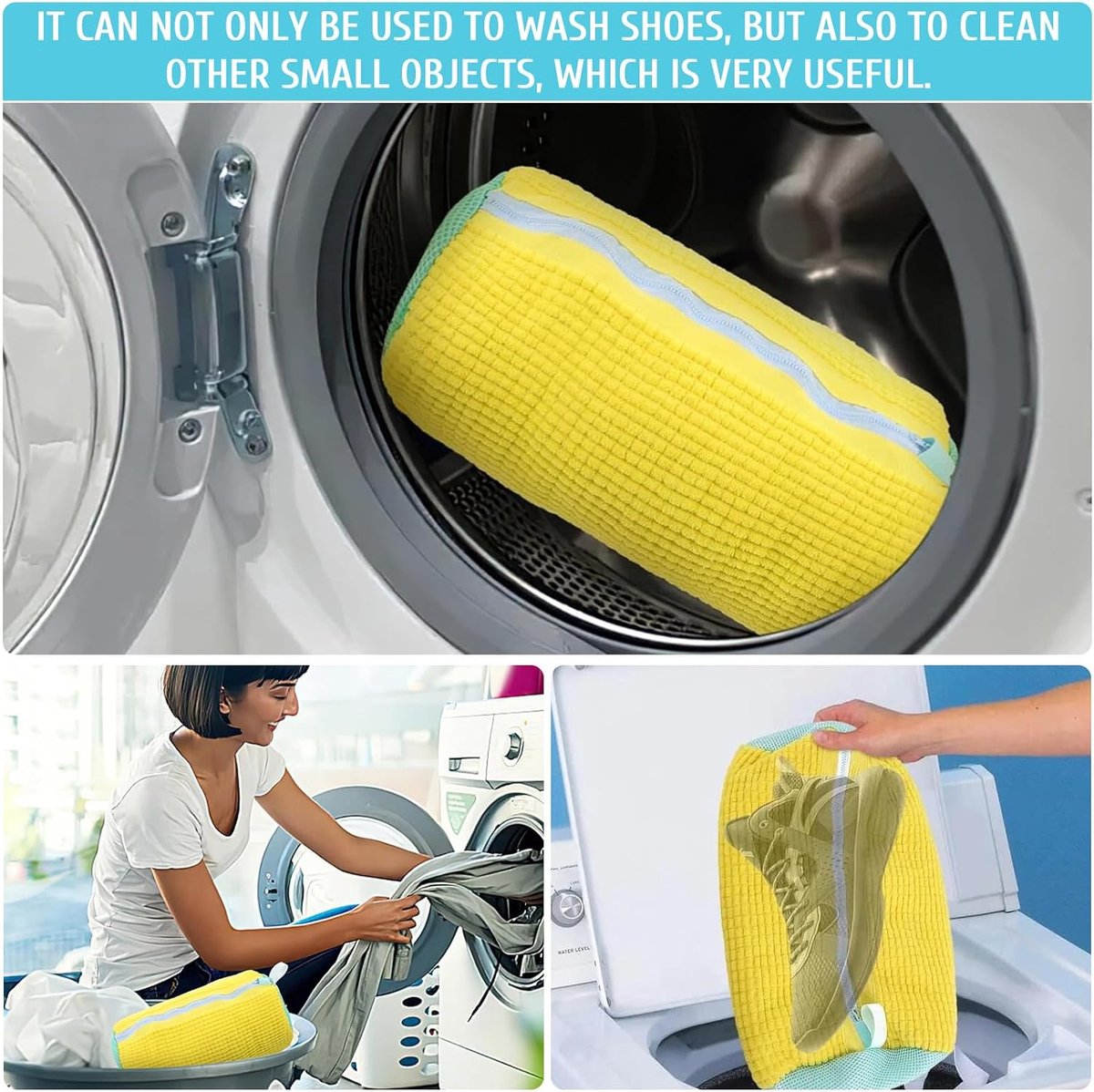 Waszak Schoenen, Schoenenzak Wasmachine, Schoenenwaszak Wasmachine, Waszak Schoenenzak, Schoenenwaszak, 1 Stuk Wasschoenenzak voor Sneakers Verhoogde wrijving binnenin