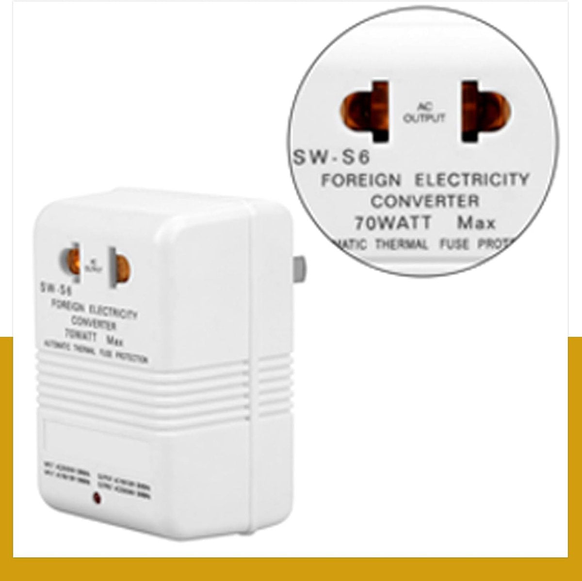 Elysium - Voltage Converter - Converter 110V To 220V - Voltage Converter 110 230 Volt - 30W