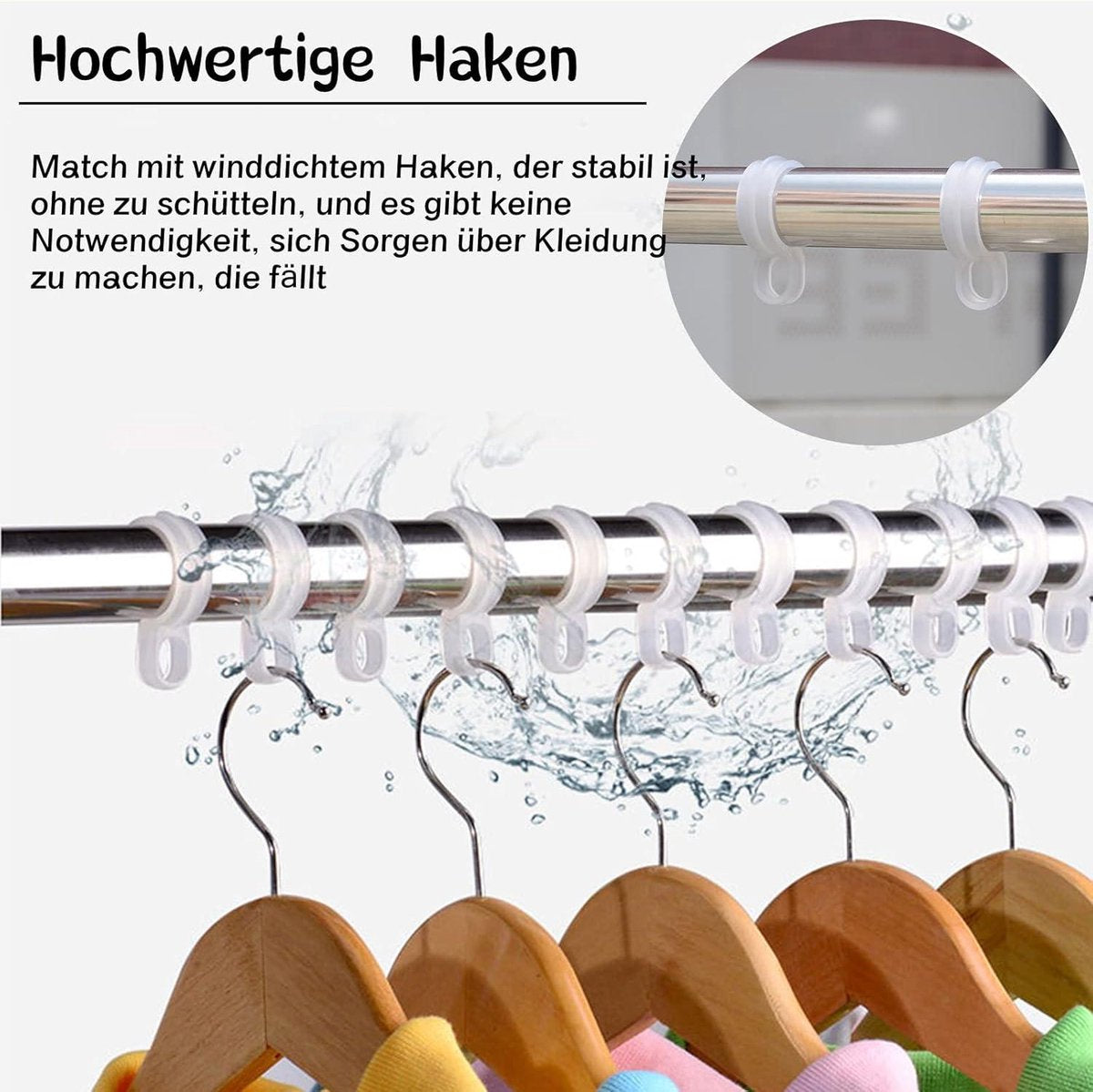 Inklapbaar staand droogrek - 130-200 cm uitschuifbaar - 20 winddichte PP-haken - ruimtebesparend - roestvrij staal zilver.