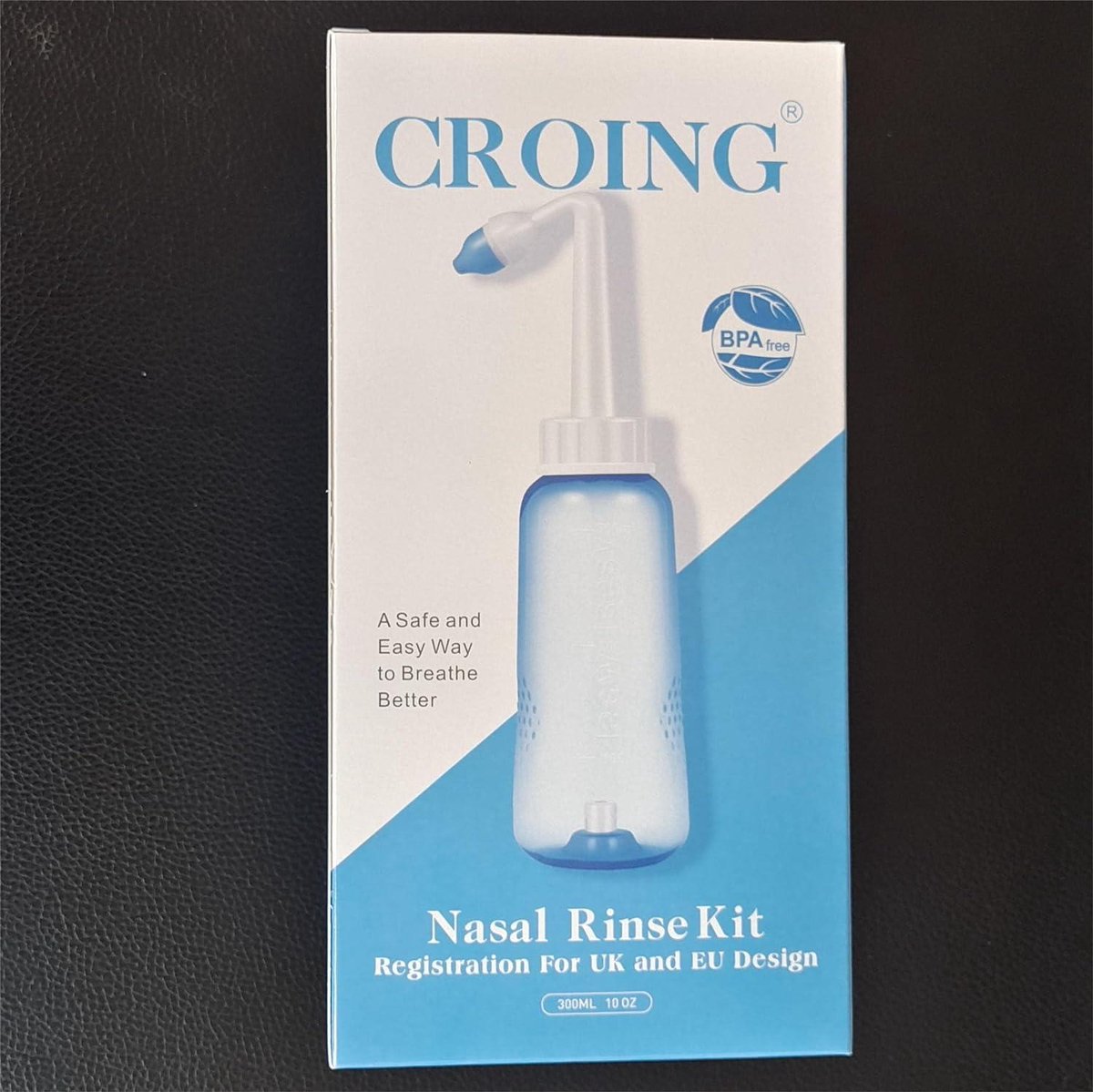 80 x Zout + 1 x Neusdouchefles (300 ml) - Neusspoeling voor Sinus Rinse neusdouche